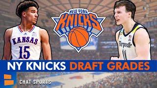 New York Knicks Draft Grades From 2024 NBA Draft