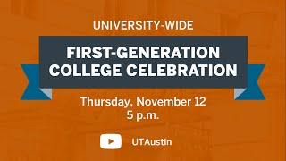 University-Wide First-Generation College Celebration