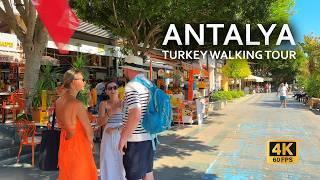 Lost in ANTALYA OLD TOWN Antalya Marina and Kaleiçi 2024 Antalya Turkey walking tour 4K 60 FPS