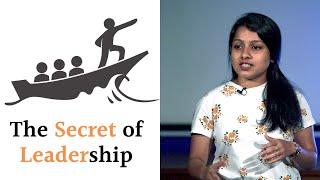 The Secret of Leadership  Speech by Nishitha Mariam  Rajagiri College of Social Sciences