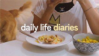 「vlog」what i eat in a week working from home｜simple joys｜ cooking as self-care｜ days in my life