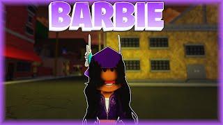 I pretended to be a BARBIE In Da Hood Roblox Trolling