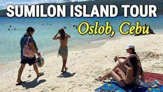 SUMILON ISLAND TOUR - OSLOB CEBU PHILIPPINES  Awesome Sumilon Sandbar in Cebu