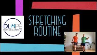 Stretching  Distance Learning PE