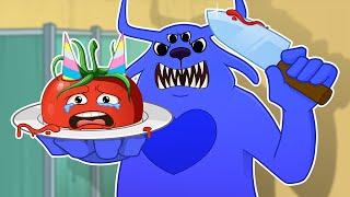 DR. FLUFFYPANTS vs Mr. BAN BAN TOMATO GARTEN of BANBAN 3 but Ms.Lemon Mr.Tomato - Cartoon Animation