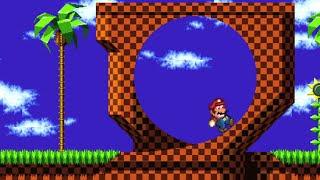 Mario vs. Green Hill Zone