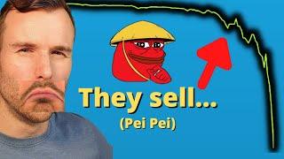 Pei Pei crash soon?  Crypto insiders sell...