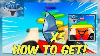 EVENT How to get ALL 5 SHINE BADGES in Obby But You’re On a Bike THE GAMES  Roblox