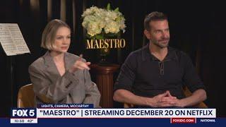 Bradley Cooper Carey Mulligan talk new drama Maestro