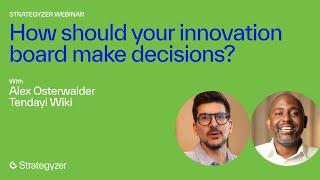 How should your innovation board make decisions?