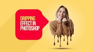 Dripping Effect - Photo Editing tutorial  Photoshop - v1