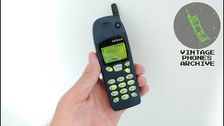 Nokia 5110 NSE-1NX Mobile phone menu browse ringtones games wallpapers