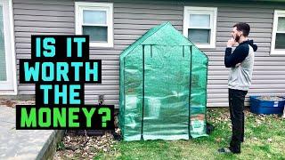 $55 Mini DIY Walk In Greenhouse From Amazon Review After 3 Months is it worth the money?