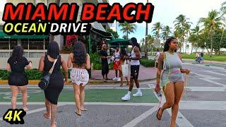 Miami Beach Walking Ocean Drive