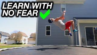 3 Easy Hacks to Get Over Backflip Fear on Trampoline