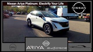 2023 Nissan Ariya Platinum+ e4ORCE AWD  Electrify Your Life  Full In Depth Review