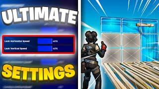 *NEW* ULTIMATE Controller SETTINGS + Sensitivity in Chapter 5 Season 3 Fortnite Settings Guide