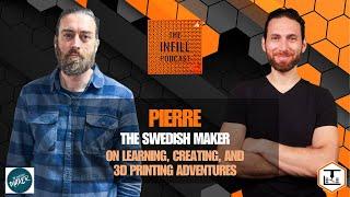 Ep. 40 Pierre The Swedish Maker on Learning Creating and 3D Printing Adventures