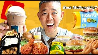 McDonalds in Thailand  BEST FRIED CHICKEN??? Eating EVERYTHING on the menu  SO SPICY 