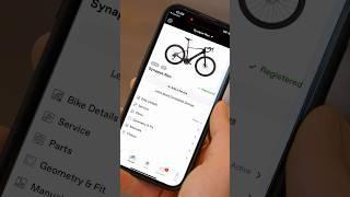 The Cannondale App Ride tracking maintenance reminders and more. #cannondale #bicycle #bikes