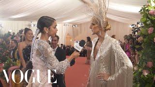 Céline Dion on Her Judy Garland-Inspired Met Gala Gown  Met Gala 2019 With Liza Koshy  Vogue