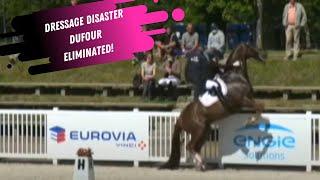 Dressage Disaster Cathrine Dufour Eliminated From Grand Prix Special