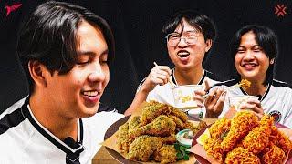 Valorant Pros Review Korean Fried Chicken  TALON TRIES