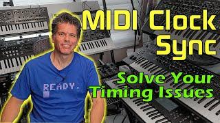 MIDI Clock and your DAW How To Sync Your Synths
