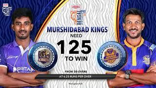 Match Highlights Adamas Howrah Warriors vs. Murshidabad Kings  Bengal Pro T20