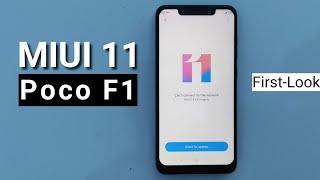 MIUI 11 Poco F1 - First Look \ miui 11 on pocophone f1