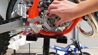 How To Adjust Clutch KTM 50SX 2013 - Current