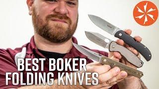 The Best Boker Plus EDC Folding Knives Available at KnifeCenter.com