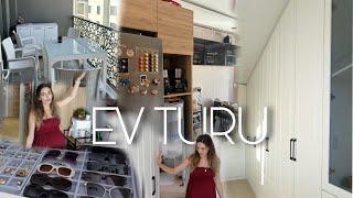 KENDİ EVİMİZİ ALDIK  SİTEDE 3+1 EV TURU  EVE YAPTIRDIKLARIMIZ  GİYİNME ODASI  İLK EVİM PROJESİ