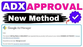 Free ADX MA Account Approval  ADX Approval With New Method 2024  ADX Approval