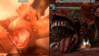 Dantes inferno Psp Vs. Ps3  Comparison