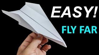 How To Make Paper Airplane Easy that Fly Far  Paper Planes Channel