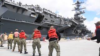 USS Theodore Roosevelt CVN 71 Returns to Naval Air Station North Island