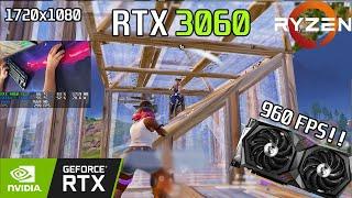  RTX 3060 + Ryzen 5 5600X  1720x1080 · LOW Meshes · FORTNITE Competitive Settings