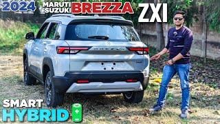 2024 Suzuki Brezza Zxi Smart hybrid  Review and Walkaround  l Suzuki Brezza Zxi Review l MRCars