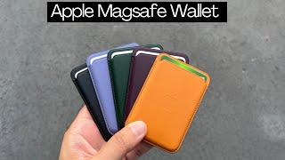 Apple iPhone Leather Wallet All Colors With Magsafe Review  A Perfect Wallet For Some People 