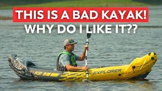 This is NOT a Good Kayak    Intex Explorer K2 Review