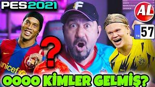 SARI CİV CİV GERİ DÖNDÜ YILDIZ TRANSFERLER GELDİ GİDENLER OLDU ZENGİN OLDUK   PES 2021 ANALİG #57