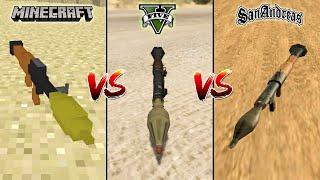 MINECRAFT RPG VS GTA 5 RPG VS GTA SAN ANDREAS RPG - WHICH IS BEST?