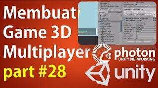 Membuat Game 3D Multiplayer Unity & Photon Part 28  33 - Koding Gameplay NPC