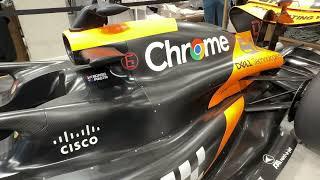 Abercrombie McLaren Formula 1 Race Car 5th avenue February 2024 New York City #nyc #formula1