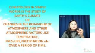 Introduction to Climatology