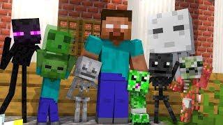 MONSTER SCHOOL  HEROBRINES LIFE The Story Of Monster School - Minecraft Animation