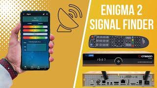 #Enigma2  ENIGMA 2 تطبيق رائع لضبط الصحن والحصول على الاشارة في أجهزة