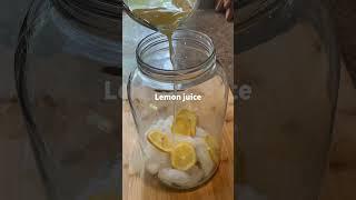 Homemade Lemonade #cooking #shorts #lemon #summer