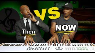 Gospel Passing Chords  Then vs NOW Piano Tutorial